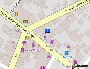 Carte Sarl Garage Ramaye