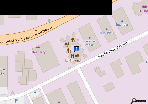 Carte Glaspose Sarl