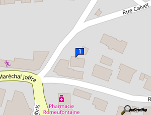 Carte Centre Auto Font Romeu