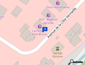 Carte Carrosserie Polo Bruno