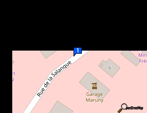 Carte Garage Maruny Thierry