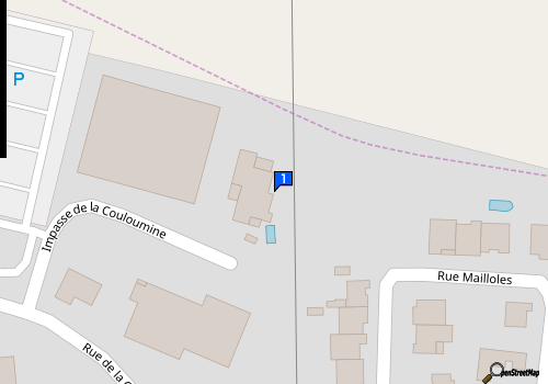 Carte Canohes Automobiles