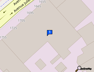 Carte Garage Saint Sebastien