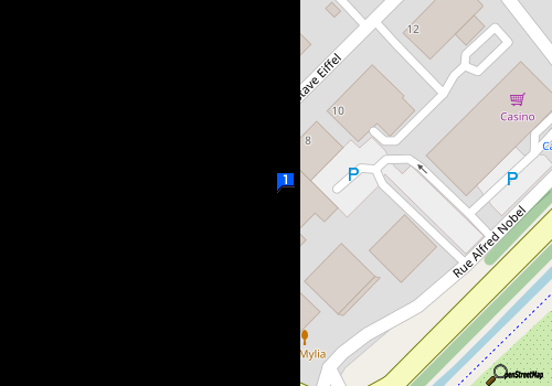 Carte Altom Ste Marie Pneus Services