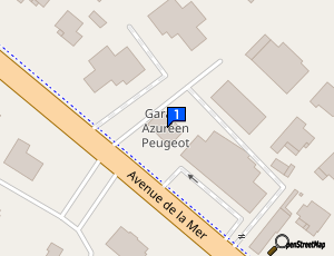 Carte Sarl Garage Azureen