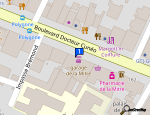 Carte Garage De La Mitre