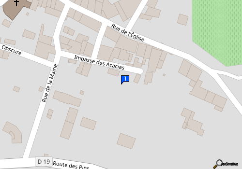 Carte Garage Azema