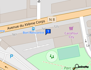 Carte Societe Automobiles Toulon Ouest