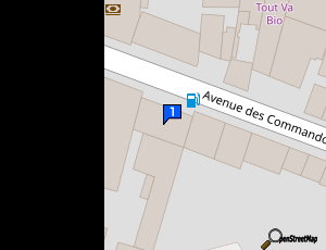 Carte Garage Saint Christophe