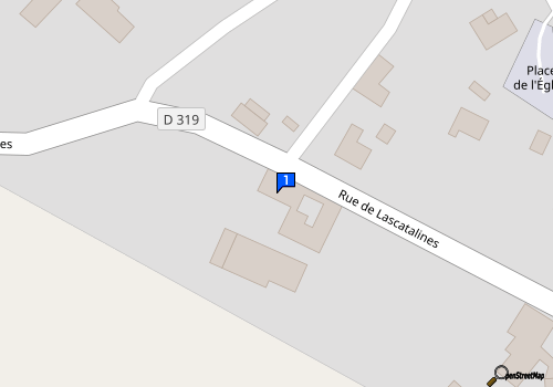 Carte Garage Cournau