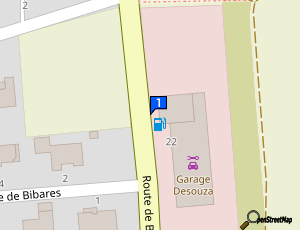 Carte Garage Costallat