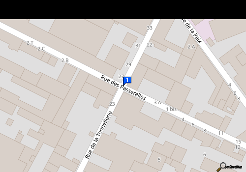Carte Eurl Carrosserie Faneca