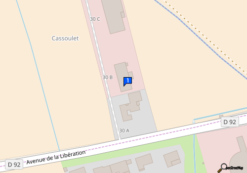 Carte Garage Nezco 65