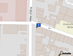 Carte Garage Clement Vico Francisco