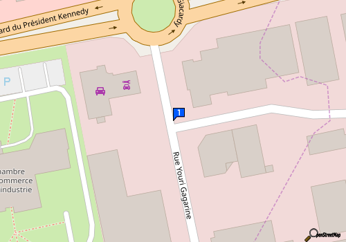 Carte Gaillardo Carrosserie Ctre Kennedy