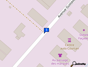 Carte Centre Auto Coursan Ii