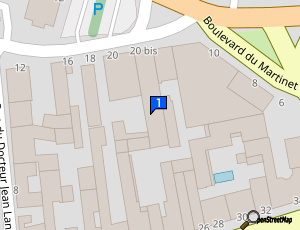 Carte Garage Du Martinet