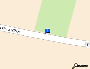 Carte Eurl Carrosserie Du Pouey