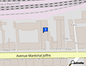 Carte Carrosserie Larcade Maurice