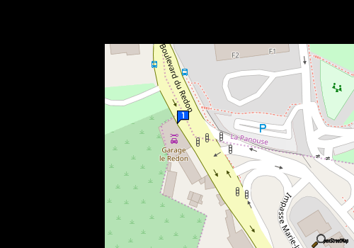 Carte Garage Du Redon