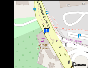 Carte Garage Du Redon
