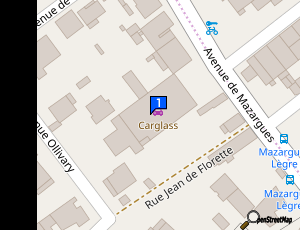 Carte Carglass S A S