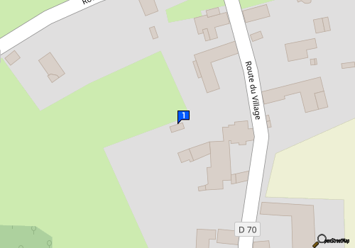 Carte Garage Miqueu