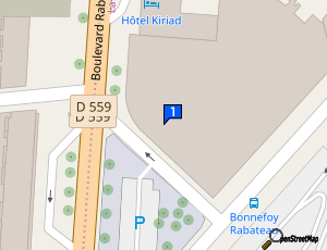 Carte Auto Pneus Services Rabatau