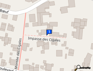 Carte Lavance Exploitation