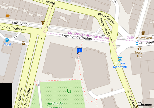 Carte Marseille Equip Auto
