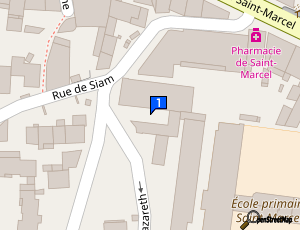 Carte Saint Marcel Auto 2000