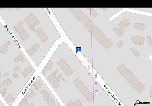 Carte Sarl Carrosserie Bourg