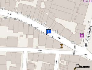 Carte Sarl Carrosserie Saint Pierre