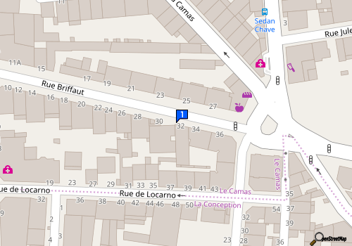 Carte Sarl Agence Automobile Chave