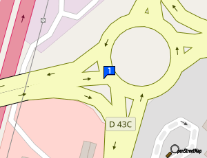 Carte Station Et Services Du Camp De Sarlier