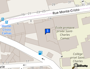 Carte Garage Camas Monte Cristo