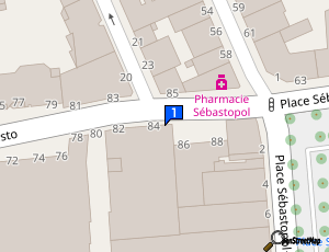 Carte Garage Rapid Vulca