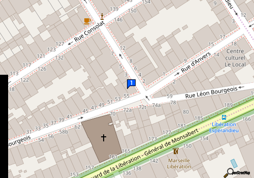 Carte Chez Mme Sibon Russi Anais