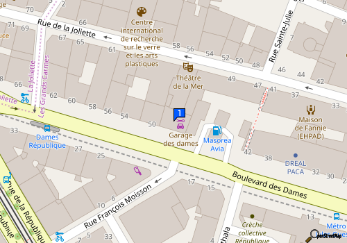 Carte Garage Des Dames