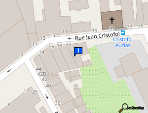 Carte Garage Christophol