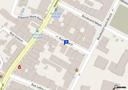Carte Garage Achard