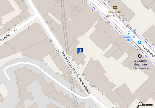 Carte New Garage De La Villette