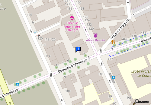Carte Sarl Garage Des Docks