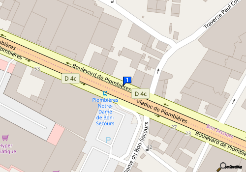 Carte Plombieres Pneus
