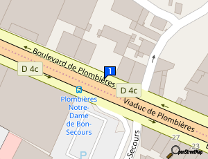 Carte Plombieres Pneus