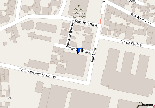 Carte Qrt Le Canet