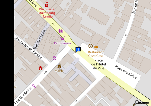 Carte Sarl Garage Etchegoimberry