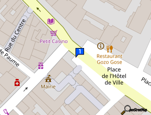 Carte Sarl Garage Etchegoimberry