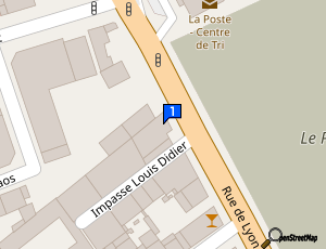 Carte Etablissement Doury