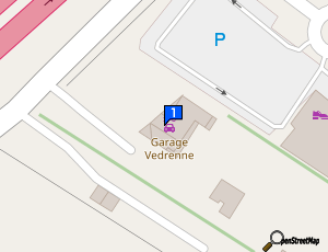 Carte Garage Vedrenne